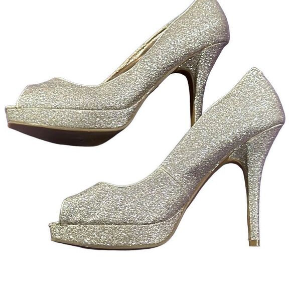 Steve Madden square open toed stiletto heels - Picture 4 of 8